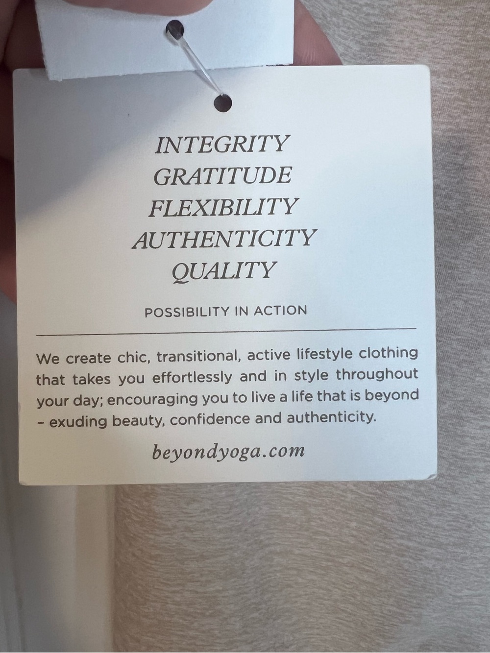 #778 NWT Beyond Yoga Spacedye Leisure High Waisted Leggings Sand Swept Heath - Picture 6 of 8